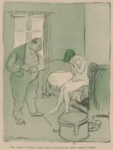 Eine arme Frau, ausgebeutet von ihrem Vermieter.