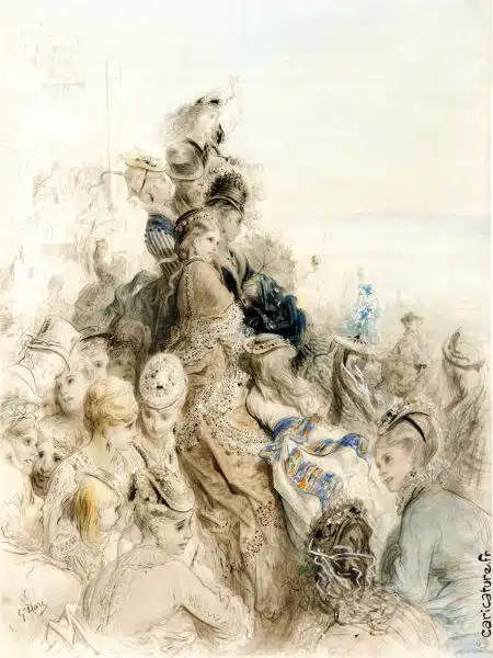 Das große Derby von Gustave Doré