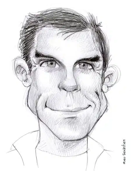Caricature de Ben Stiller