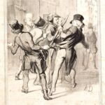 Fremde in Paris. Was man die Versuchungen von Paris nennt.