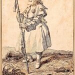 Zeichnung von Ghezzi, die die Gesellschaft seiner Zeit mit sicherem Strich darstellt.