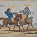 Jeder Schurke ist ein Feigling von James Gillray.