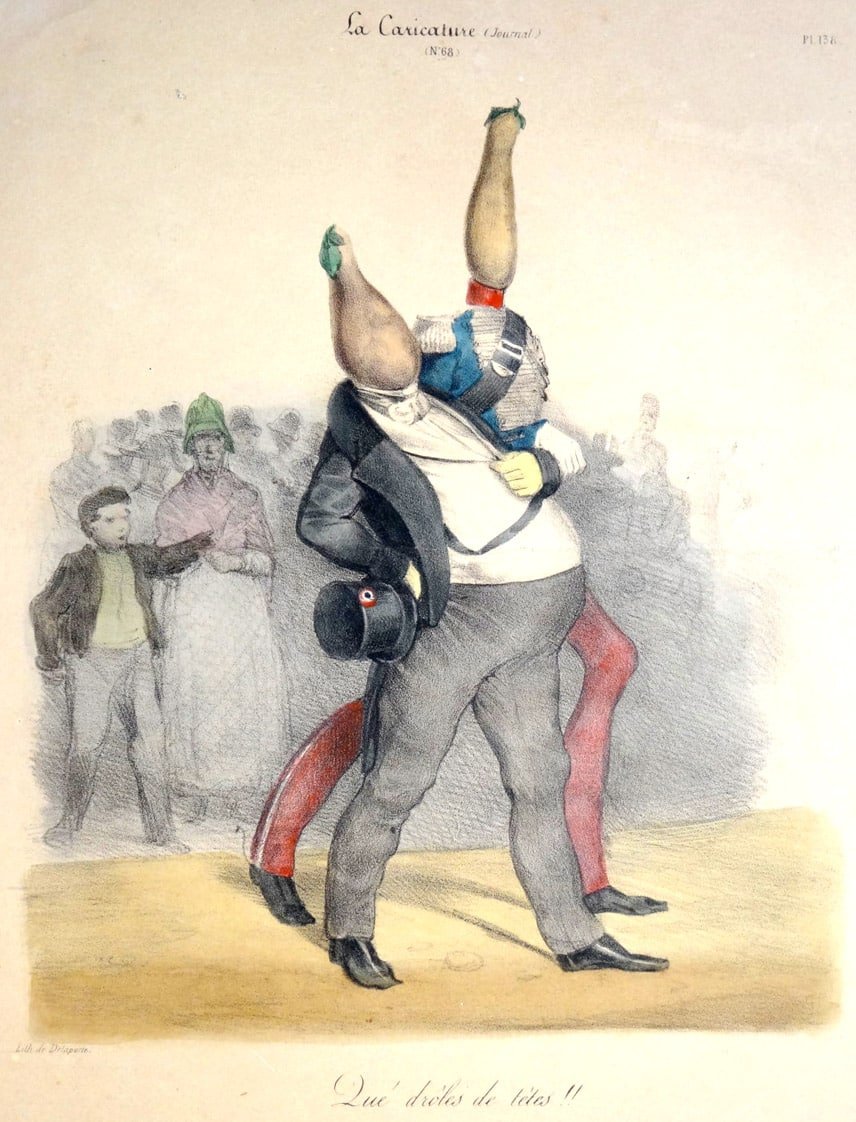 Zwölf satirische Vignetten (1832)